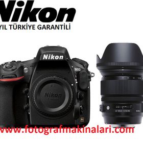 Nikon D810 Sigma 24-105mm OS Lens DSLR Fotoğraf Makinesi