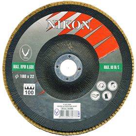 Nikon N33059 115mm 120 Kum GKX56 Alüminyum Oksit Flap Disk