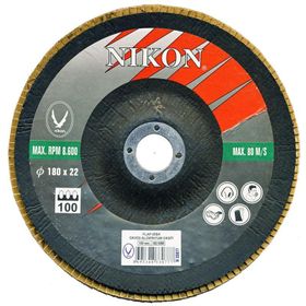 Nikon N33075 180mm 80 Kum GKX56 Alüminyum Oksit Flap Disk