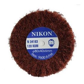 Nikon N34163 80x40x6mm 120 Kum Non Woven Saplı Mop Zımpara