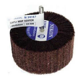 Nikon N34167 80x40x6mm 320 Kum Non Woven Saplı Mop Zımpara