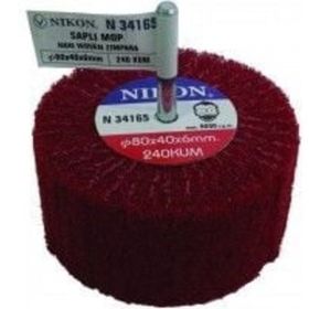 Nikon N34167 80x40x6mm 320 Kum Non Woven Saplı Mop Zımpara