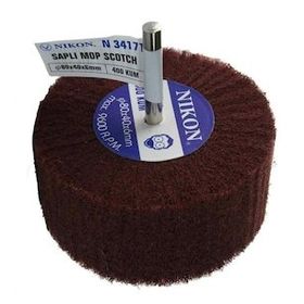 Nikon N34171 80x40x6mm 400 Kum Non Woven Saplı Mop Zımpara