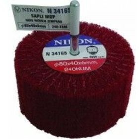 Nikon N34171 80x40x6mm 400 Kum Non Woven Saplı Mop Zımpara