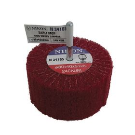 Nikon N34173 60x30x6mm 80 Kum Non Woven Saplı Mop Zımpara