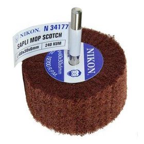 Nikon N34177 60x30x6mm 240 Kum Non Woven Saplı Mop Zımpara
