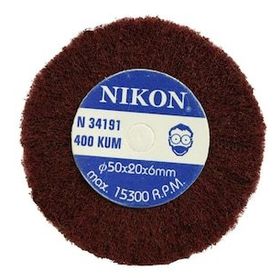 Nikon N34191 50x20x6mm 400 Kum Non Woven Saplı Mop Zımpara