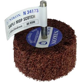 Nikon N34193 40x20x6mm 80 Kum Non Woven Saplı Mop Zımpara