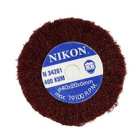 Nikon N34201 40x20x6mm 400 Kum Non Woven Saplı Mop Zımpara