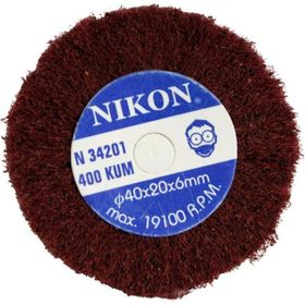 Nikon N34201 40x20x6mm 400 Kum Non Woven Saplı Mop Zımpara