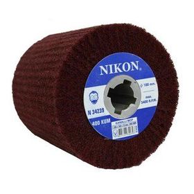Nikon N34239 100x100x19mm 400 Kum Non Woven Kanallı Mop Zımpara