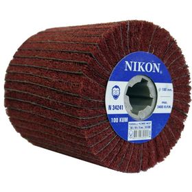 Nikon N34241 100x100x19mm 100 Kum Non Woven Kanallı Kombi Mop Zımpara