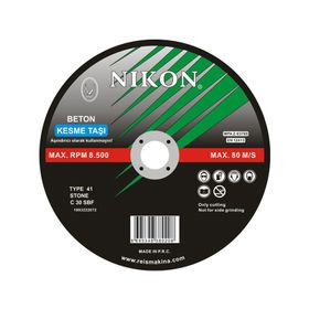Nikon N38019 180x3.0x22mm Bombeli Beton Kesme Taşı