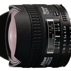 Nikon Nikkor 16mm f/2.8D AF Fisheye Lens