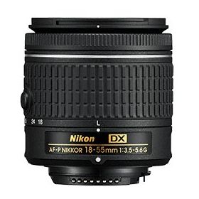 Nikon Nikkor AF-P 18-55mm f/3.5-5.6G VR DX Lens