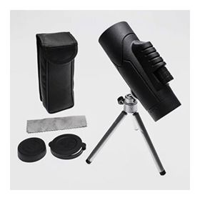 Nikula 10x42 1000-56 mt Süper Zoomlu Tripod Ayaklı Tek Gözlü Teleskop Dürbün