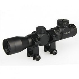 Nikula 2-6x28 Tüfek Hedef Çizgili Çıft Işıklı Zoomlu Av Tüfeği Dürbünü