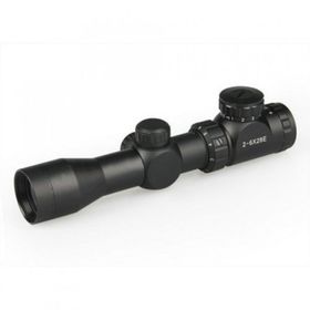 Nikula 2-6x28 Tüfek Hedef Çizgili Çıft Işıklı Zoomlu Av Tüfeği Dürbünü