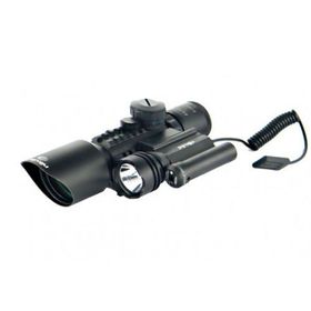 Nikula 3-10x42 M9 Tüfek Lazeri Zenon Fenerli Zoomlu Av Tüfeği Dürbünü