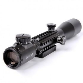 Nikula 3-9X32 Çift Işık Kaynaklı Kızaklı Zoomlu Av Tüfeği Dürbünü