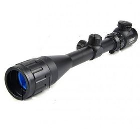 Nikula 4-12x40AOEG Mil Dot Kırmızı Yeşil Lens Koruyucu Tüfek Dürbünü