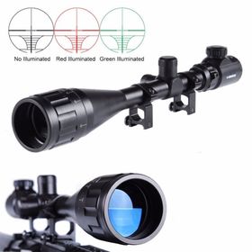 Nikula 4-16X50 Aoeg Zoomlu Tüfek Dürbünü Çift Işıklı Kırmızı Yeşil Kaynaklı Avcılık Dürbün