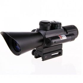 Nikula 4x30 M7 Çift Işıklı Lazerli Tüfek Dürbünü