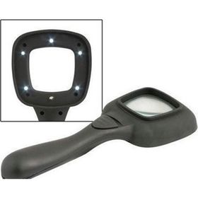Nikula Mor Işıklı 5 Ledli Lup 60 mm Büyüteç