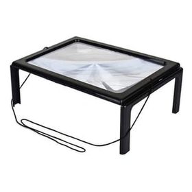Nikula TH-275205B Yaşlılar İçin A4 Boyutu Masa Tipi Işıklı Okuma Büyüteç