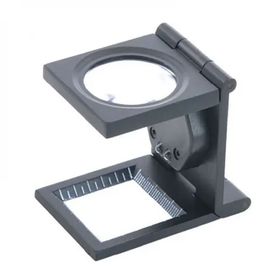 Nikula Th-9005b 25 x 25 mm Full Çelik Kaplı Katlamalı Büyüteç
