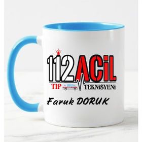 Nil Hediye 112 Tıp Teknisyen Temalı Kupa