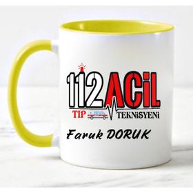 Nil Hediye 112 Tıp Teknisyen Temalı Kupa