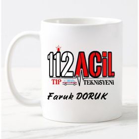 Nil Hediye 112 Tıp Teknisyen Temalı Kupa