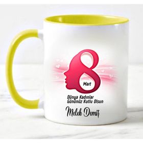 Nil Hediye 8 Mart Dünya Kadınlar Günü Temalı Kupa