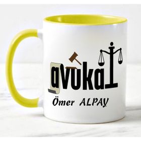 Nil Hediye Avukat Temalı Kupa