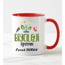 Nil Hediye Biyoloji Öğretmeni Temalı Kupa