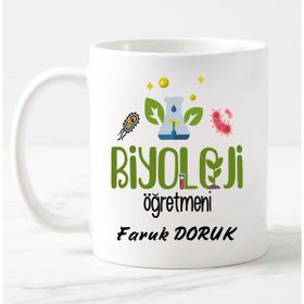 Nil Hediye Biyoloji Öğretmeni Temalı Kupa
