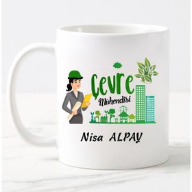 Nil Hediye Çevre Mühendisi Temalı-1 Kupa