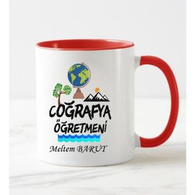 Nil Hediye Coğrafya Öğretmeni Temalı Kupa