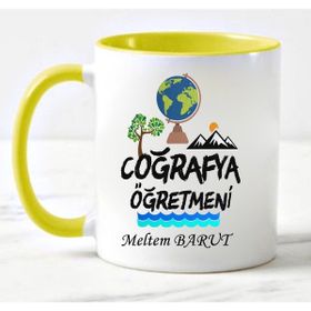 Nil Hediye Coğrafya Öğretmeni Temalı Kupa