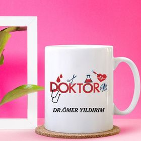 Nil Hediye Doktor Temalı Kupa