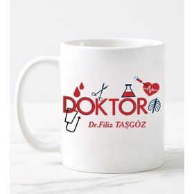 Nil Hediye Doktor Temalı Kupa