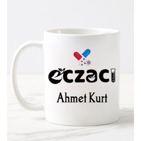 Nil Hediye Eczacı Temalı Beyaz Kupa Bardağı