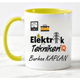 Nil Hediye Elektirik Teknikeri Temalı Kupa