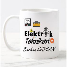Nil Hediye Elektirik Teknikeri Temalı Kupa