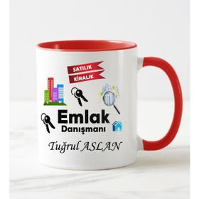 Nil Hediye Emlak Danışmanı Temalı Kupa