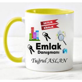 Nil Hediye Emlak Danışmanı Temalı Kupa