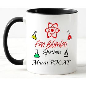 Nil Hediye Fen Bilimleri Öğretmeni Temalı Kupa