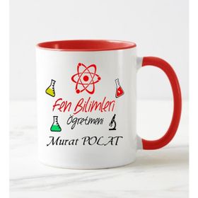 Nil Hediye Fen Bilimleri Öğretmeni Temalı Kupa