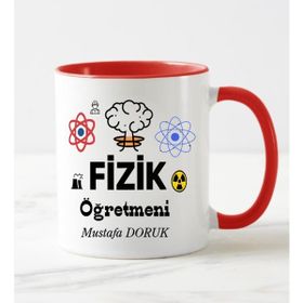 Nil Hediye Fizik Öğretmeni Temalı Kupa